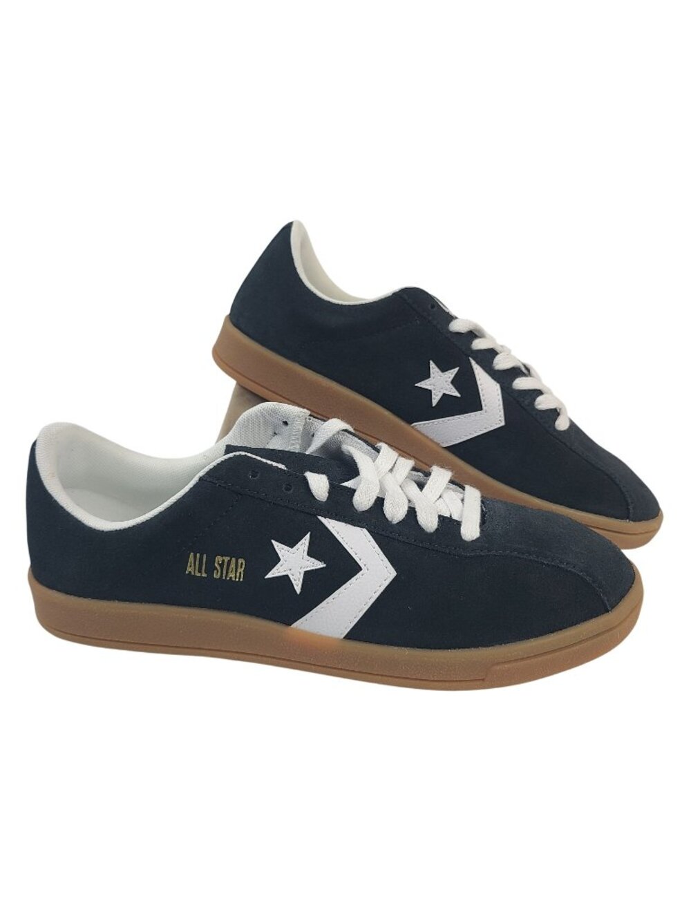 NEW Converse All Star Classic Trainer Black Suede Shoes Unisex Size M8.5/ W10